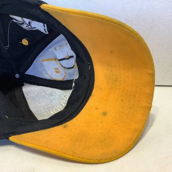 Vintage Pittsburgh Penguins Snapback Hat AJD Tag SEE PICS - Picture 9 of 10